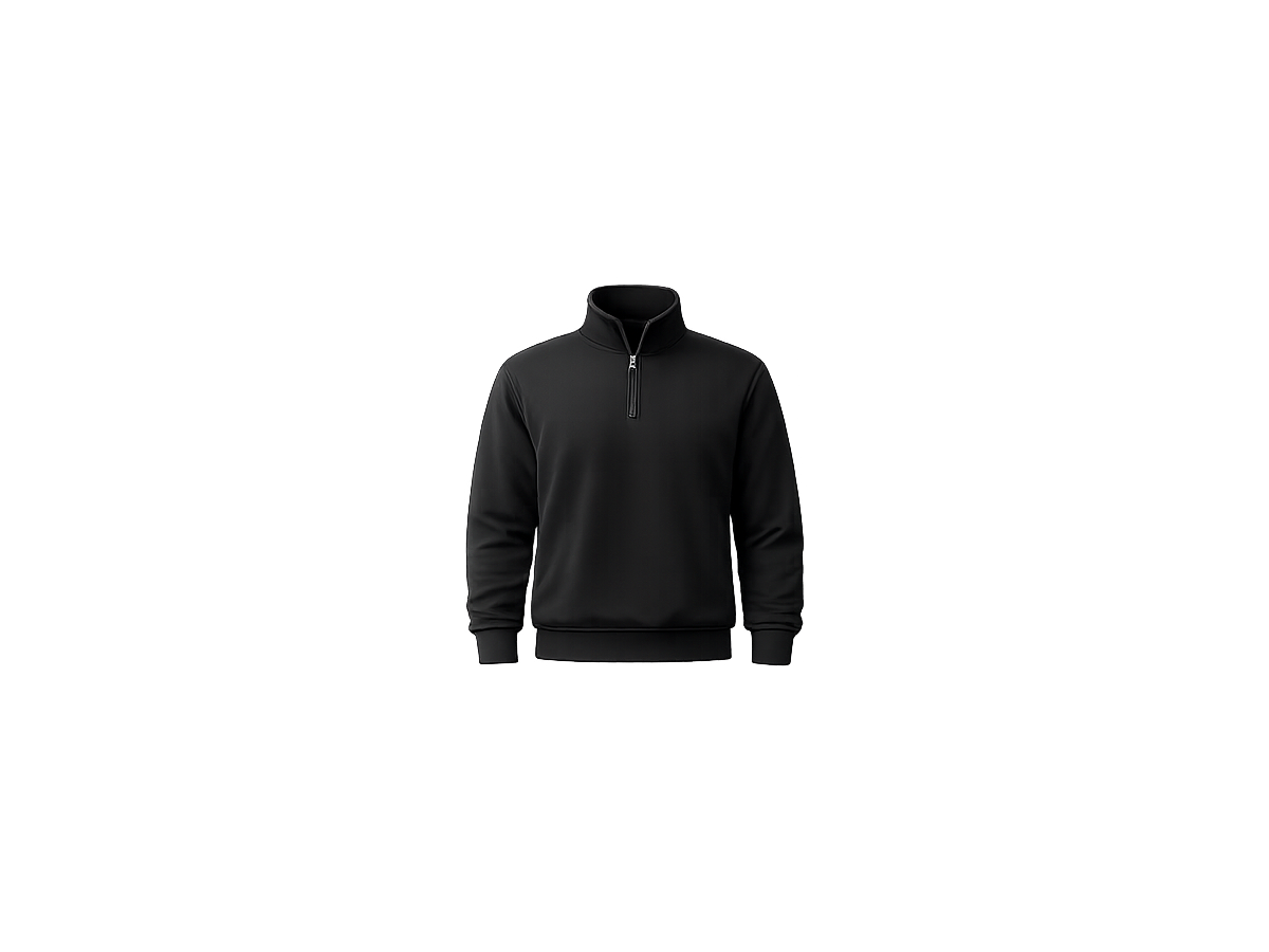 Felpa Mezza Zip Unisex